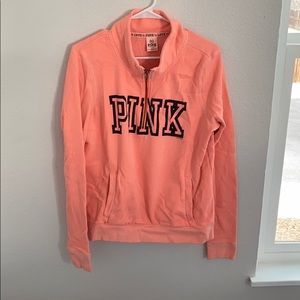 Half zip sweatshirt